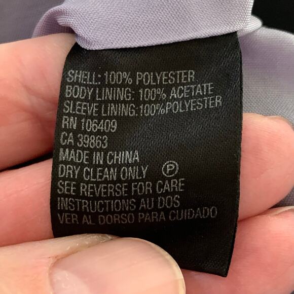 Tahari ASL Petite Sz 4P 2-Piece Skirt Suit w/ Blazer Jacket Black Office Career - Picture 11 of 11